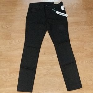 NWT Maurices Jeggings Black with Sparkle